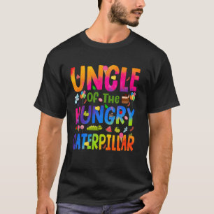 Camiseta Tio Da Lagarta Comilona Fofa Aniversário De 1 Ano
