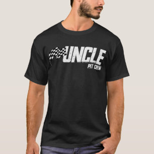 Camiseta Tio da Tripulação Race Aniversário da Família Tio
