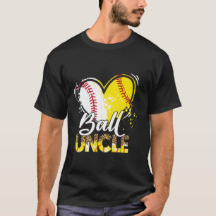 Camiseta Tio de Ambos Beisebol Softball Esportes Combinação
