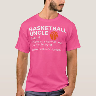 Camiseta Tio De Basquete Engraçado Definição Do Sobrinho