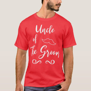 Camiseta Tio de Casamento de Noiva e de Noiva