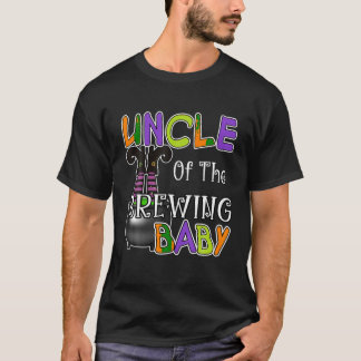 Camiseta Tio de criar Chá de fraldas do tema do Dia das Bru
