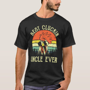 Camiseta Tio de Frango Vintage Masculino Melhor Tio Cluckin