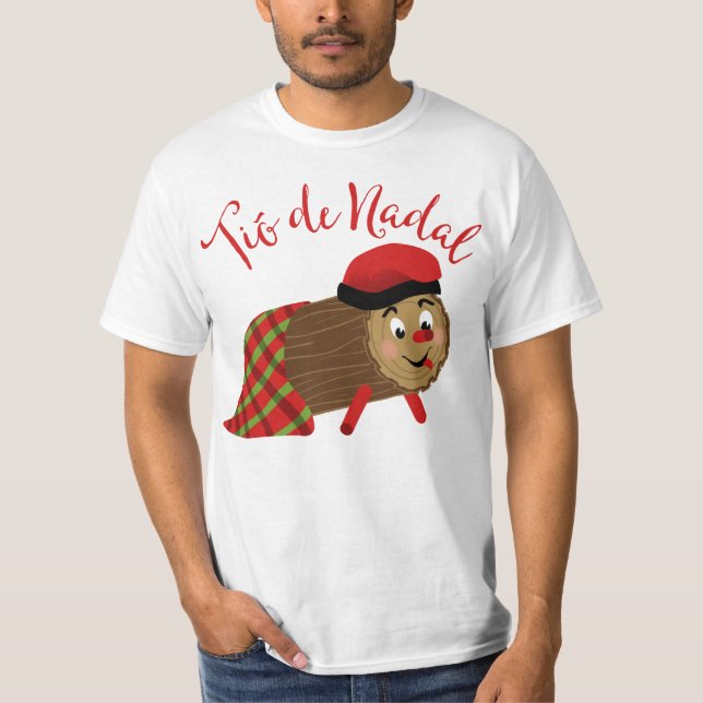 Camiseta Tio De Nadal (Frente)