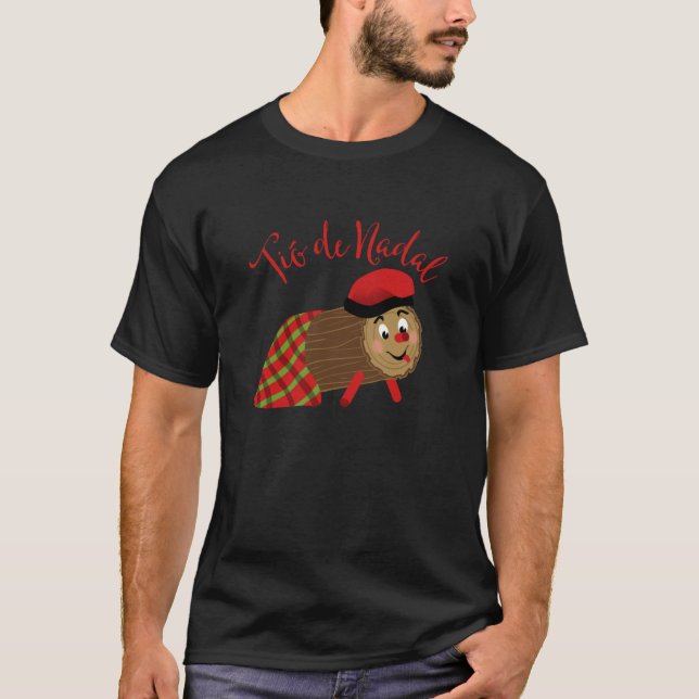 Camiseta Tio De Nadal Clássico (Frente)