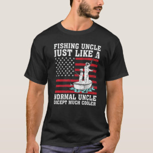 Camiseta Tio de Pesca Vintage Masculino Igual a um Tio Norm