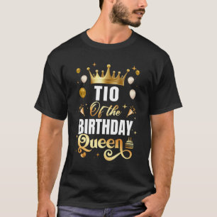 Camiseta Tio Do Aniversário Da Rainha Engraçado