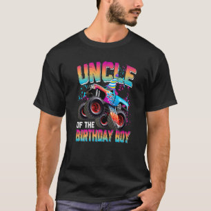 Camiseta Tio do Aniversário do Monstro do Aniversário