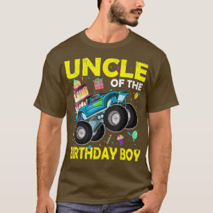 Camiseta Tio do Aniversário do Monstro do Aniversário U