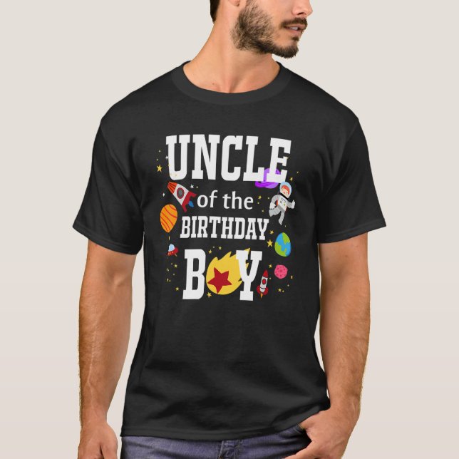 Camiseta Tio do Astronauta Boy Matc (Frente)