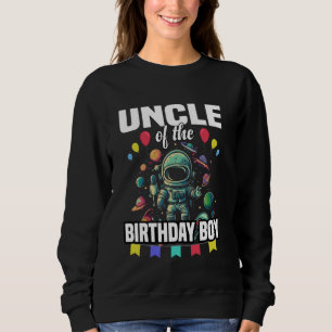 Camiseta Tio do Astronauta do Astronauta do Aniversário