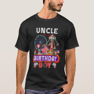 Camiseta Tio Do Carnaval De Aniversário, Circo 1rua