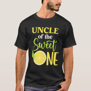 Camiseta Tio do doce primeiro aniversario de limão