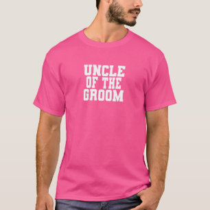 Camiseta Tio do Noivo Festa de Despedida de Solteiro Roupas