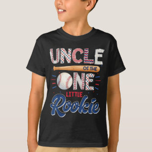 Camiseta Tio do único novato de beisebol 1º