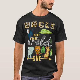 Camiseta Tio Do Zoológico Selvagem Mãe Aniversário Safari J