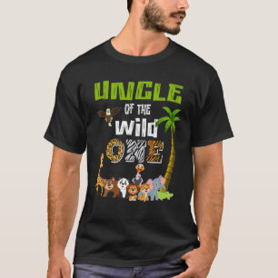Camiseta Tio Do Zoológico Selvagem Parecia Parte primeiro a