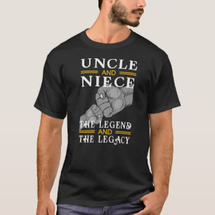 Camiseta Tio E Niece Correspondendo À Legenda O Legado