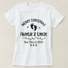 Camiseta Tio E Tio Merry Xmas Nos Vemos Em 2024