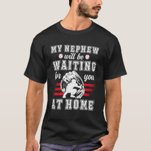 Camiseta Tio Engraçado de Apanhador de Beisebol