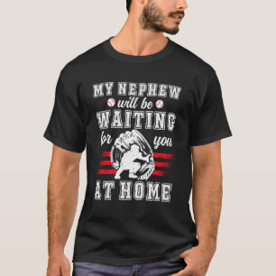 Camiseta Tio Engraçado de Apanhador de Beisebol de um Apanh