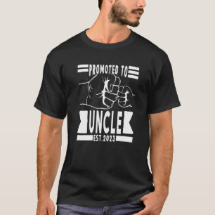 Camiseta Tio Futuro Promovido Ao Tio 2023 Sobrinho Legal Un