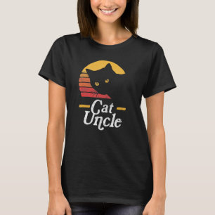Camiseta Tio Gato Estilo Vintage Anos 80 Gato Retro Desgast