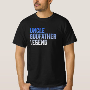 Camiseta Tio Goddad Legend Engraçado Presente Para Um Favo