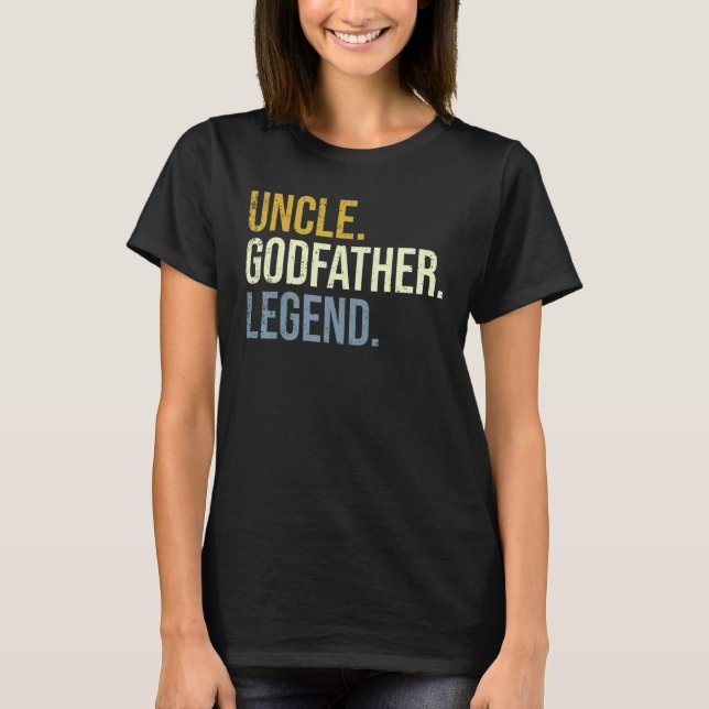 Camiseta Tio Goddad Legend Melhor Proposta do Padrinho (Frente)