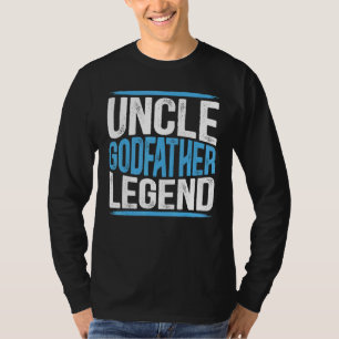 Camiseta Tio Goddad Legend Orgulhoso Tio Melhor