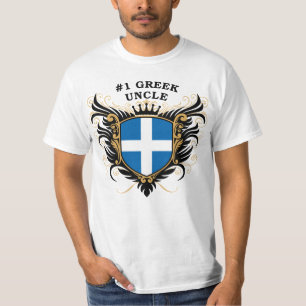 Camiseta Tio grego do número um
