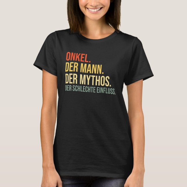 Camiseta Tio Idea Dizendo Tio (Frente)