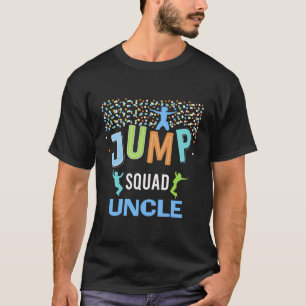 Camiseta Tio Jump Squad Birthday Boy Trampoline Jumper Bd