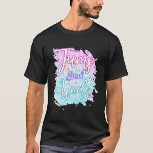 Camiseta Tio Jump Squad Birthday Trampoline Jump Bday Gir