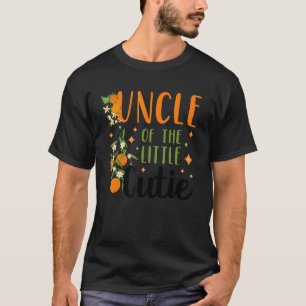 Camiseta Tio Little Cutie Chá de fraldas primeiro aniversar
