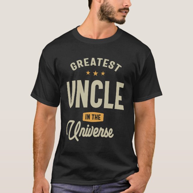 Camiseta Tio Maior do Universo (Frente)
