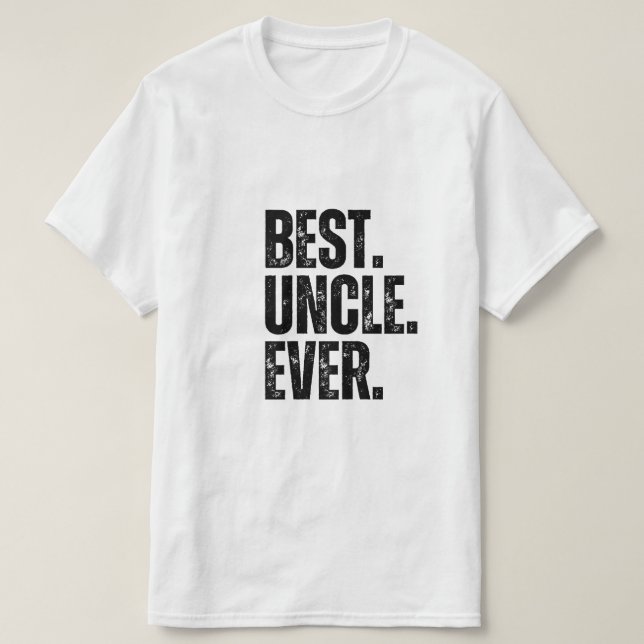 Camiseta Tio Mais Querido (Frente do Design)