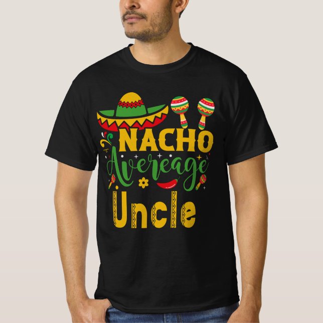 Camiseta Tio Médio de Nacho (Frente)