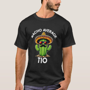 Camiseta Tio Médio Nacho Tio Espanhol Divertido Sar