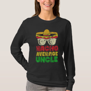 Camiseta Tio Mexicano Nacho Médio Chapéu
