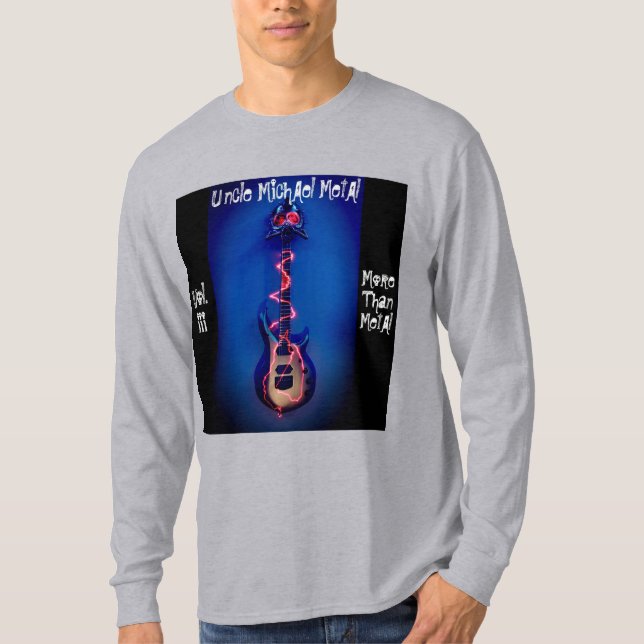 Camiseta Tio Michael Metal Vol 1-3 (Frente)