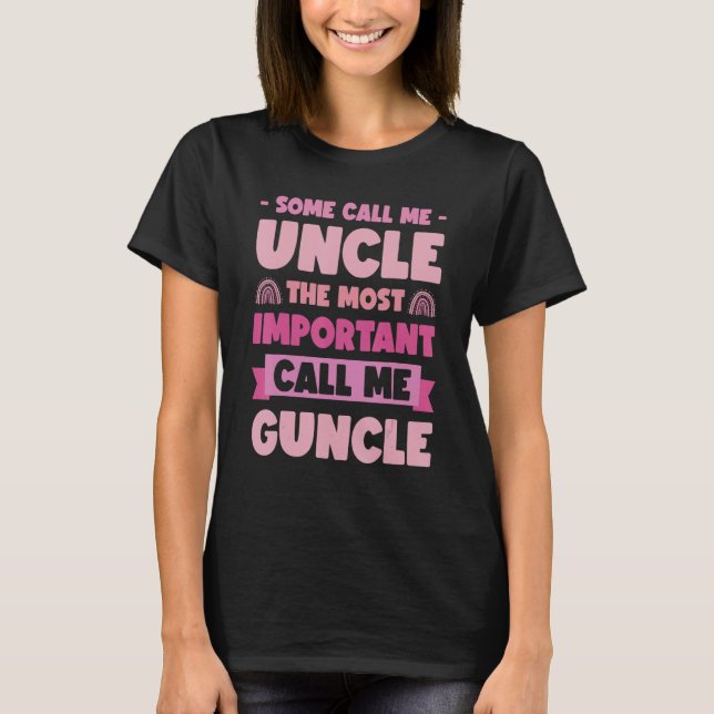 Camiseta Tio Orgulho, gay (Frente)