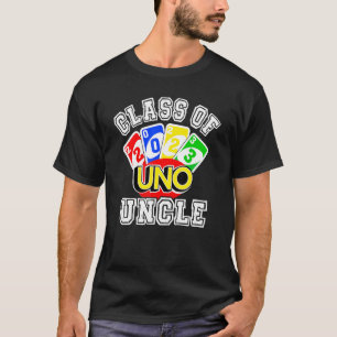 Camiseta Tio Orgulhoso De Um Gradu Mais velho Uno Classe 20