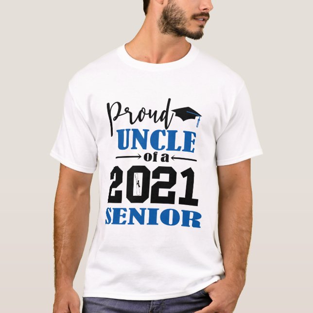 Camiseta Tio Orgulhoso de um Mais velho 2021 (Frente)