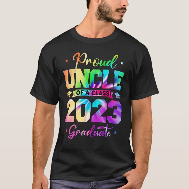 Camiseta Tio Orgulhoso de um Mais velho 23 Família 2023 (Frente)