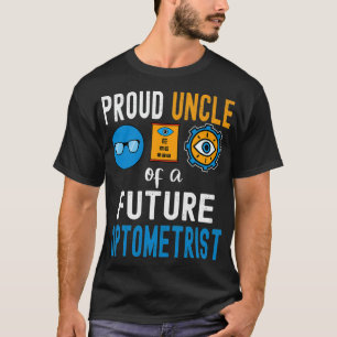Camiseta Tio Orgulhoso de um Optometrista Futuro