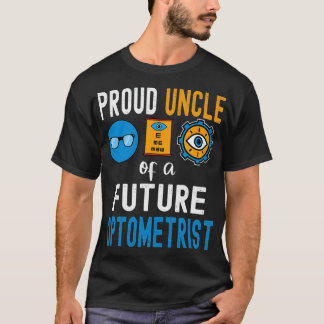 Camiseta Tio Orgulhoso de um Optometrista Futuro