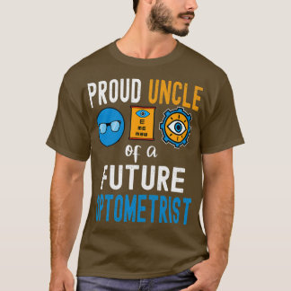 Camiseta Tio Orgulhoso de um Optometrista Futuro 1