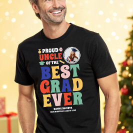 Camiseta Tio Orgulhoso do Melhor Formando de Sempre Foto