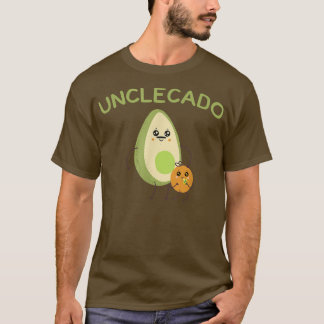Camiseta tio padre avocado anúncio engraçado babyket
